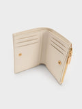 CHARLES & KEITH Women Midori Colourblock Geometric Small Wallet_Multi Pink