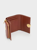 CHARLES & KEITH Women Behn Small Wallet -Brick