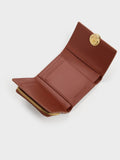 CHARLES & KEITH Women Behn Small Wallet -Brick