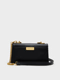 CHARLES & KEITH Women Kerry Wallet On Chain_Black