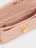 CHARLES & KEITH Women Kerry Wallet On Chain_Pink