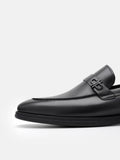 PEDRO Leather Loafers- Black