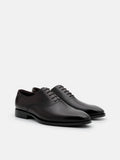 PEDRO Leather Oxford Shoes- Dark Brown