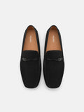 PEDRO Renly Nubuck Driving Shoes - Black