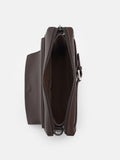 PEDRO Noah Leather Crossbody Bag - Dark Brown