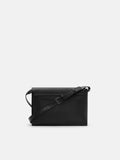 PEDRO Leather Crossbody Bag- Black