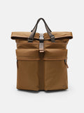 PEDRO Woven Backpack - Cognac