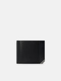 PEDRO Leather Bi-Fold Flip Wallet - Black
