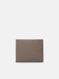 PEDRO Saffiano Leather Bi-Fold Flip Wallet- Dark Taupe