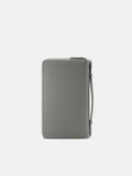 PEDRO Tumbled Leather Travel Organiser - Grey Tumble