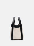 PEDRO Dana Canvas Bucket Bag - Black Canvas