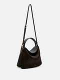 PEDRO Leather Hobo Bag - Dark Brown