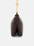 PEDRO Horsebit Shoulder Bag - Dark Brown
