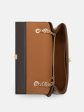 PEDRO Leather Foldover Bag-Multi