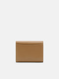 PEDRO Leather Tri-Fold Wallet - Camel