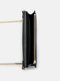 PEDRO Leather Bi-Fold Long Wallet - Black