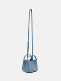 PEDRO Dana Leather Pouch - Slate Blue