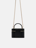 PEDRO Ari Leather Vanity Case - Black