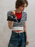 CHARLES & KEITH Women Micro Lilibet Croc-Effect Top Handle Bag_Black
