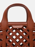 PEDRO Orion Woven Tote Bag - Brick