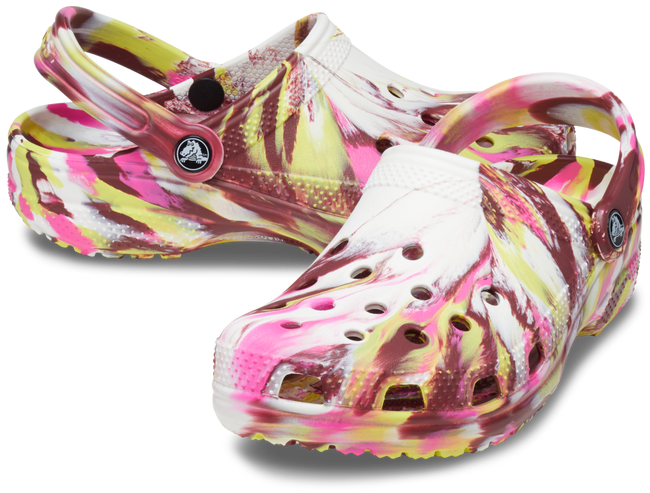 CROCS UNISEX CLASSIC MARBLED CLOG