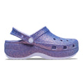 Women Crocs Classic Platform Iridescent Glitter Clog