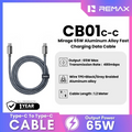 REMAX - CB01 C-C Mirage 65W Type-C To Type-C Fast Charging Data Cable