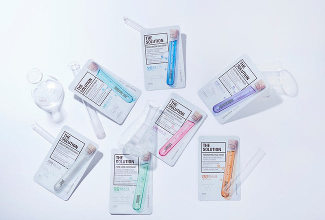 THEFACESHOP THE SOLUTION DOUBLE-UP FIRMING FACE MASK(GZ)