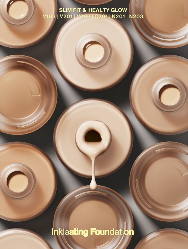 THEFACESHOP INK LASTING FOUNDATION HEALTHY GLOW C201