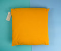 1NOM Jacquard Cotton Throw Pillow - Yellow