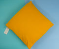 1NOM Jacquard Cotton Throw Pillow - Yellow