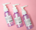 1NOM 50ml Frosted Purple Pump Dispensing Bottle