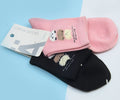 1NOM Korean Style Cute Animal Womens Crew Socks - 2 Pairs
