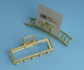 1NOM Simple Matte Gold Hair Claw