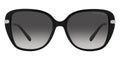 BOLD By BLAZON - Matte Black Sunglasses with Dark Grey Gradient lenses (Flatiron MK2185BU 30058G 54) by MICHAEL KORS