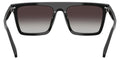 BOLD By BLAZON - Black (30058G) Sunglasses with Dark Gray Gradient lenses (Edgewater MK2249U 30058G 55) by MICHAEL KORS