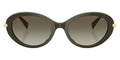 BOLD By BLAZON - Olive Smoke/Yellow Gold Shiny (40193M) Sunglasses with Olive Gradient lenses (Rockaway MK2245U 40193M 53) by MICHAEL KORS