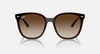 BOLD By BLAZON - Transparent Brown (714/13) Sunglasses with Brown lenses (RB4423D 714/13 66) by Ray-Ban