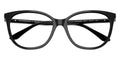 BOLD By BLAZON - Shiny Black (5017) Eyeglasses (EA3249U 5017 55) by EMPORIO ARMANI