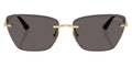 BOLD By BLAZON - Gold (280/87) Sunglasses with Black Smoke lenses (VO4332S 280/87 59) by Vogue Eyewear