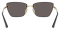 BOLD By BLAZON - Gold (280/87) Sunglasses with Black Smoke lenses (VO4332S 280/87 59) by Vogue Eyewear