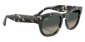 BOLD By BLAZON - Havana on Polished Grey Sunglasses with Grey Gradient lenses (Mega Hawkeye RB0298S 133371 53) by Ray-Ban