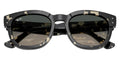 BOLD By BLAZON - Havana on Polished Grey Sunglasses with Grey Gradient lenses (Mega Hawkeye RB0298S 133371 53) by Ray-Ban