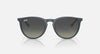BOLD By BLAZON - Rubber Blue (681311) Sunglasses with Gradient Gray lenses (Erika RB4171 681311 54) by Ray-Ban