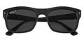 BOLD By BLAZON - Black (601S48) Sunglasses with Black Polarized lenses (RB4428F 601S48 56) by Ray-Ban