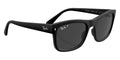 BOLD By BLAZON - Black (601S48) Sunglasses with Black Polarized lenses (RB4428F 601S48 56) by Ray-Ban