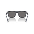 Emporio Armani Polarized Dark Grey Square Men's Sunglasses 0EA4163-508881-56
