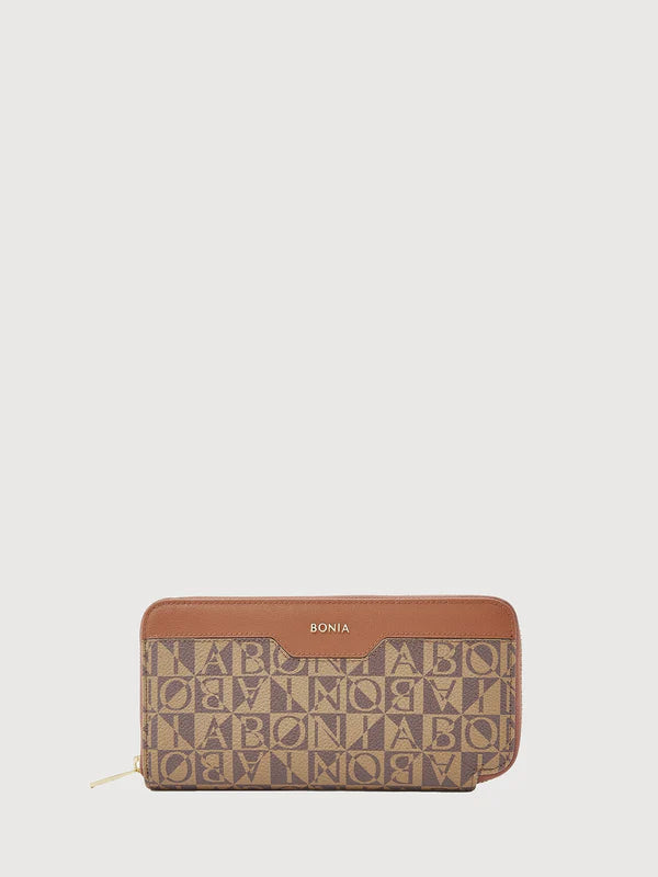 BONIA Women Ciccio Monogram Long Zipper Wallet 860414-504-75