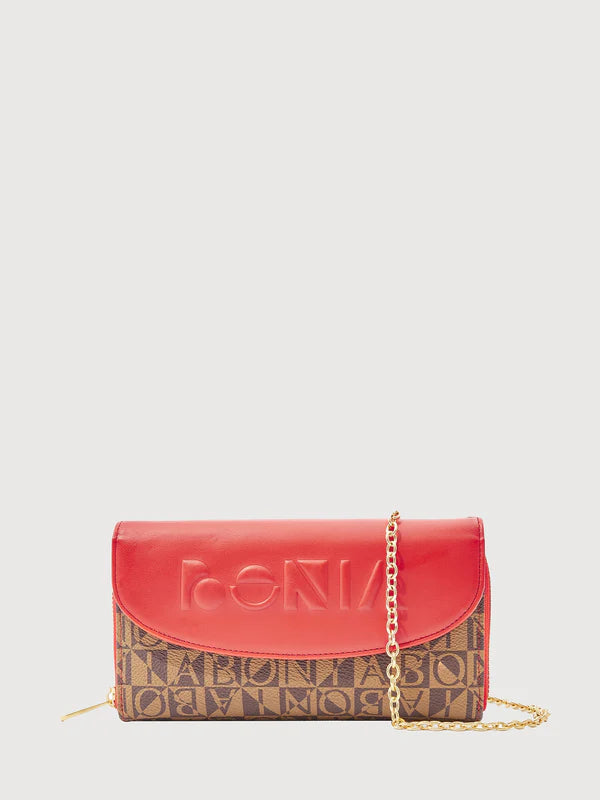 Bonia Milne Monogram 2 Fold Long Wallet 860423-521-04