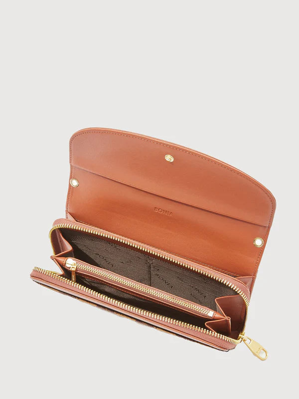 Bonia Milne Monogram 2 Fold Long Wallet 860423-521-75